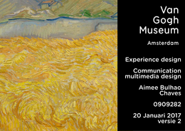 Van Gogh Museum Experience design verslag