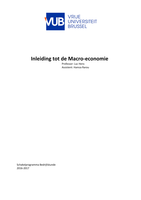 Inleiding tot de macro-economie (College's + WPO's)