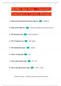 MLPAO Test Prep &ndash; Chemistry Questions & Correct Answers