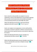 NDE Certification Practice Questions &lpar;Cyber Q&rpar; 2024&sol;2025 &lpar;Verified Solutions&rpar;