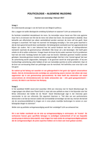 Examenvragen&plus;antwoorden Politicologie 
