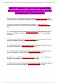 BIOD 151 Module 6 Exam Latest Update 2024-2025 Actual Exam Questions and 100&percnt; Verified Correct Answers Guaranteed A&plus;