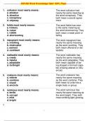 ASVAB Word Knowledge Q&A 100&percnt; Pass