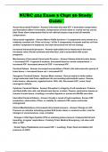 NURC 424 Exam 3 Chpt 56 Study Guide 
