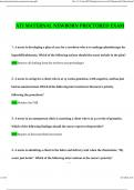 ATI Maternal Newborn Proctored &lpar;All Versions&rpar; Exams PACKAGE DEAL &vert;BUNDLE contains the latest exams solutions&comma; practice tests&comma; exam reviews and updated study guides - Everything you need to pass ATI Maternal Newborn Exam 2025 Questions and Answers 2024 &sol; 2