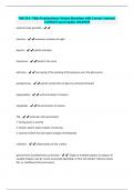 NSG214 - Male Genitourinary System-Questions with Correct Answers&sol; Verified&sol; Latest Update 2024&sol;2025