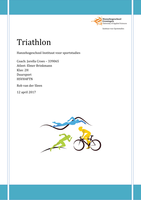 Triathlon verslag SGM