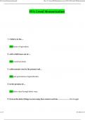 FFA Creed Memorization Questions and Answers 2024 &sol; 2025 &lpar;Verified Answers by Expert&rpar;