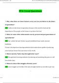 2025 FFA Creed Questions and Answers 100&percnt; Pass