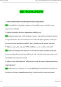 The FFA Creed Actual Questions & Answers 2024  2025 A&plus; Grade
