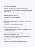 ACP Business Chapter 14&period;