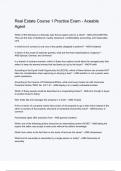 Real Estate Course 1 Practice Exam - Aceable Agent &lpar;1&rpar;