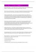 Family Violence Exam 1 &lpar;ANSWERED&rpar;