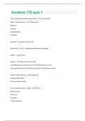 Hondros 172 Bundled Exams Updated 2024&sol;2025 with complete solutions