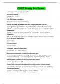 CSCE Study Set Exam 