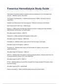 FRESENIUS PCT PRACTICE TESTLatest Edition &lpar;2026&sol;2027&rpar; with Verified Answers &lpar;complete bundle&rpar;