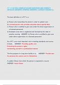 PCT EXAM 2024 &vert;COMPLETE EXAM QUESTIONS AND CORRECT  DETAILED ANSWERS &lpar;VERIFIED ANSWERS &rpar; ALREADY GRADED A&plus;&period;