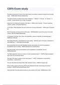 CSFA Exam study questions and answers rated A&plus; 2024&sol;2025