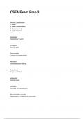 CSFA Exam Prep 2 questions and answers rated A&plus; 2024&sol;2025