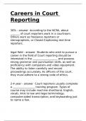 Careers in Court Reporting