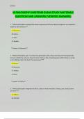 IB PHILOSOPHY MIDTERM EXAM STUDY MATERIALS QUESTION AND ANSWERS &lpar;VERIFIED ANSWERS&rpar;