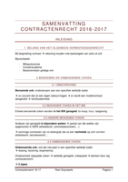 Samenvatting contractenrecht 2016-2017