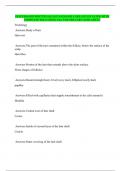 STATE BOARD WRITTEN &lpar;SCALP AND HAIR CARE&rpar; STUDY GUIDE WITH COMPLETE SOLUTIONS&comma; ALL VOCABULARY AVAILABLE&excl;&excl;