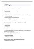 HOCM quiz Review Exam Questions And Answers Download To Score A&plus;&period;