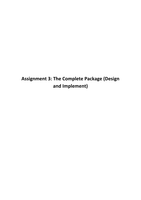 Unit 31 Computer Animation - LO3 P6 P7 D2 