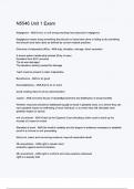 N5546 Unit 1 Exam&period;