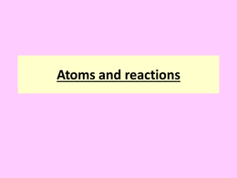 Revision Powerpoint on Foundations in chemistry chapter 2-5 chemistry A level 2015