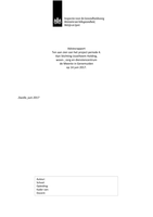 Adviesrapport (project, periode 4) Kwaliteitsverbetering 