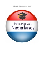 Nederlands leesexamen Nederlands