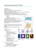 Uitwerkingen Infectieziekten (Infectious Diseases) AB_471024