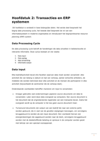 Samenvatting H2 accounting information systems