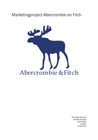 Marketing project Abercrombie & Fitch