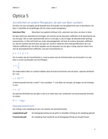 Optica 5 reader samenvatting