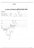  pax vocabulary nln With Questions And 100&percnt; DETAILED CORRECT ANSWERS