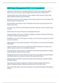 D099 Sales Management WGU &vert;&vert; A&plus; Guaranteed&period;
