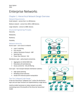 Enterprise Networks Chapter 1 - 7