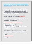 AANP AGPCNP PSI TEST 1 AND 2 &vert;2024-2025 ACTUAL COMPLETE  EXAM QUESTIONS AND CORRECT ANSWERS &lpar;VERIFIED ANSWERS &rpar;  ALREADY GRADED A&plus;&period;