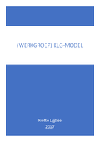 Werkgroep KLG-Model