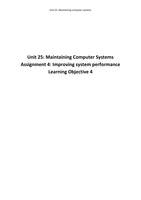 Unit 25 Maintaining Computer Systems P5 P6 M2 M3 D2