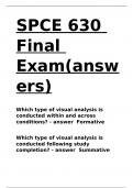 SPCE 630 Final Exam&lpar;answers&rpar;
