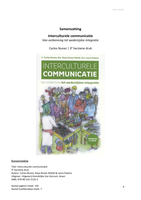 Samenvatting Interculturele Communicatie (Organisatiegedrag en Cultuur)