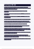 Final Exam NR 325 questions and correct answers &lpar;elaborations&rpar; with 100&percnt; accurate &comma; verified &comma; latest fully updated &comma; 2024&sol;2025 &comma;already passed &comma; graded a&plus;&comma; complete solutions guarantee distinctions rationales&vert; 5-star rating