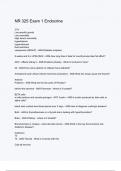 NR 325 Exam 1 Endocrine questions and correct answers &lpar;elaborations&rpar; with 100&percnt; accurate &comma; verified &comma; latest fully updated &comma; 2024&sol;2025 &comma;already passed &comma; graded a&plus;&comma; complete solutions guarantee distinctions rationales&vert; 5-star rating