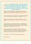 AAMS - ACCREDITED ASSET MANAGEMENT  SPECIALIST EXAM 2024-2025 WITH 380 ACTUAL  EXAM QUESTIONS WITH 100&percnt; CORRECT  DETAILED ANSWERS&sol; AAMS EXAM TEST BANK  2024 &lpar;NEWEST&excl;&rpar;
