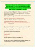 NRSG 4604 FINAL PRACTICE EXAM LATEST  2024-2025 WITH 150 PRACTICE QUESTIONS  WITH CORRECT VERIFIED ANSWERS&sol; NRSG  4604 FINAL EXAM PREP &lpar;NEW&excl;&excl;&rpar;