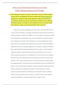 NR603&colon; Advanced Clinical Diagnosis and Practice across the Lifespan  Week 4 reflection discussion by Dr&period; Wallace